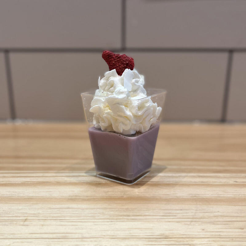 Ube Panna Cotta